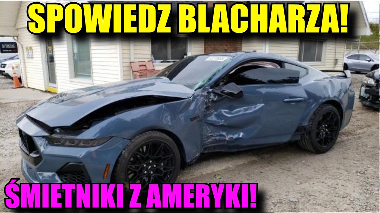 SPOWIEDŻ Blacharza! ŚMIETNIKI Z AMERYKI!  Patologia polskich blacharzy #2