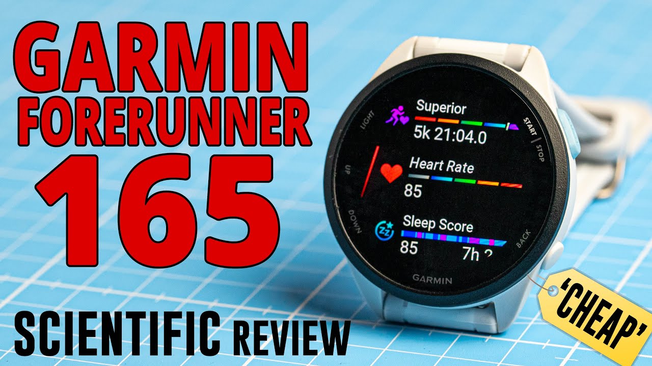 Garmin Forerunner 165: Научный обзор (мой лучший Garmin!)