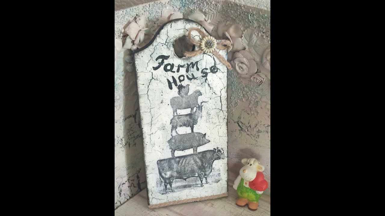 Кухонна дощечка. Farmhouse decor