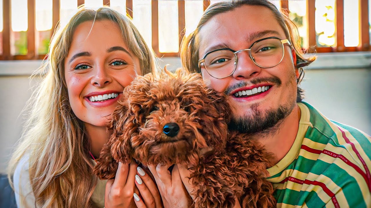 On a adopté un petit chien trop mignon
