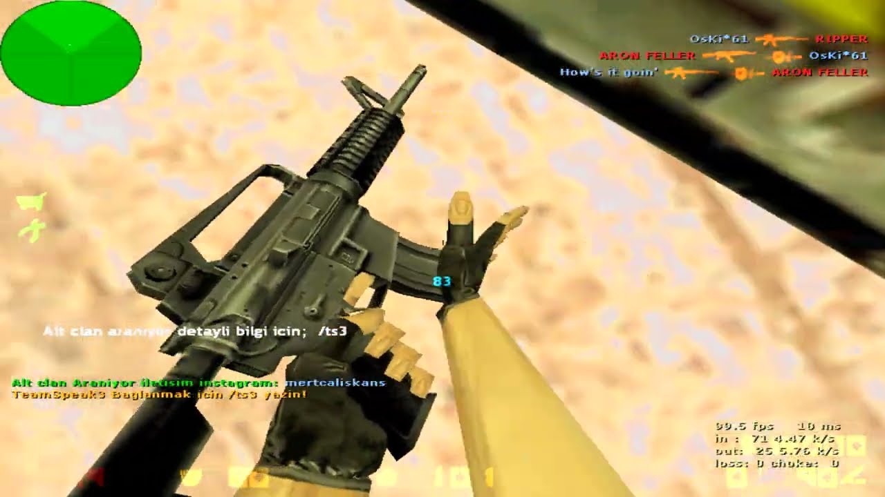 2 KERE TW VERDİM !! - CS 1.6 Public