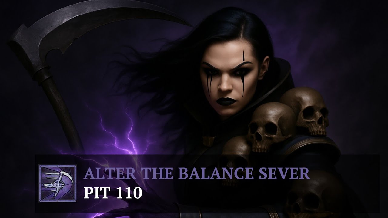 ATB SEVER clears PIT 110 with the addition of OVERPOWER DAMAGE [Diablo IV - Season 10]
