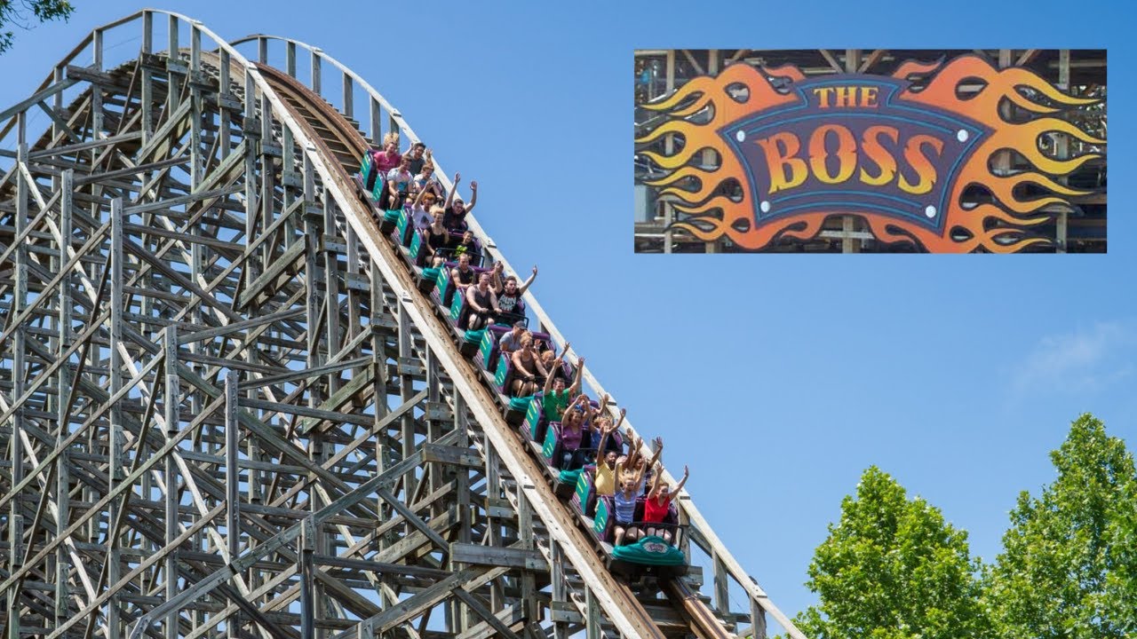 The Boss at Six Flags St. Louis Review Polarizing CCI Wooden Coaster