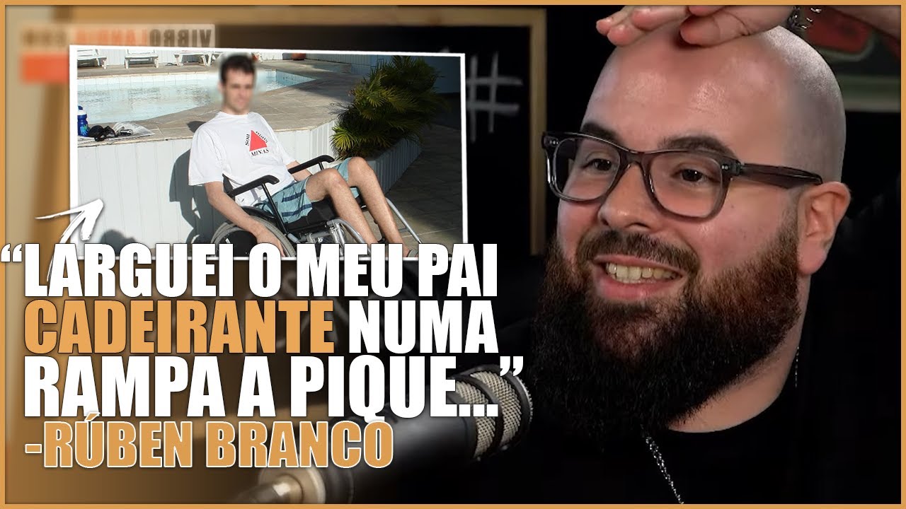 R&Uacute;BEN BRANCO CONTA HIST&Oacute;RIA HILARIANTE SOBRE O PAI | CORTES PODROAST #33 - R&Uacute;BEN BRANCO