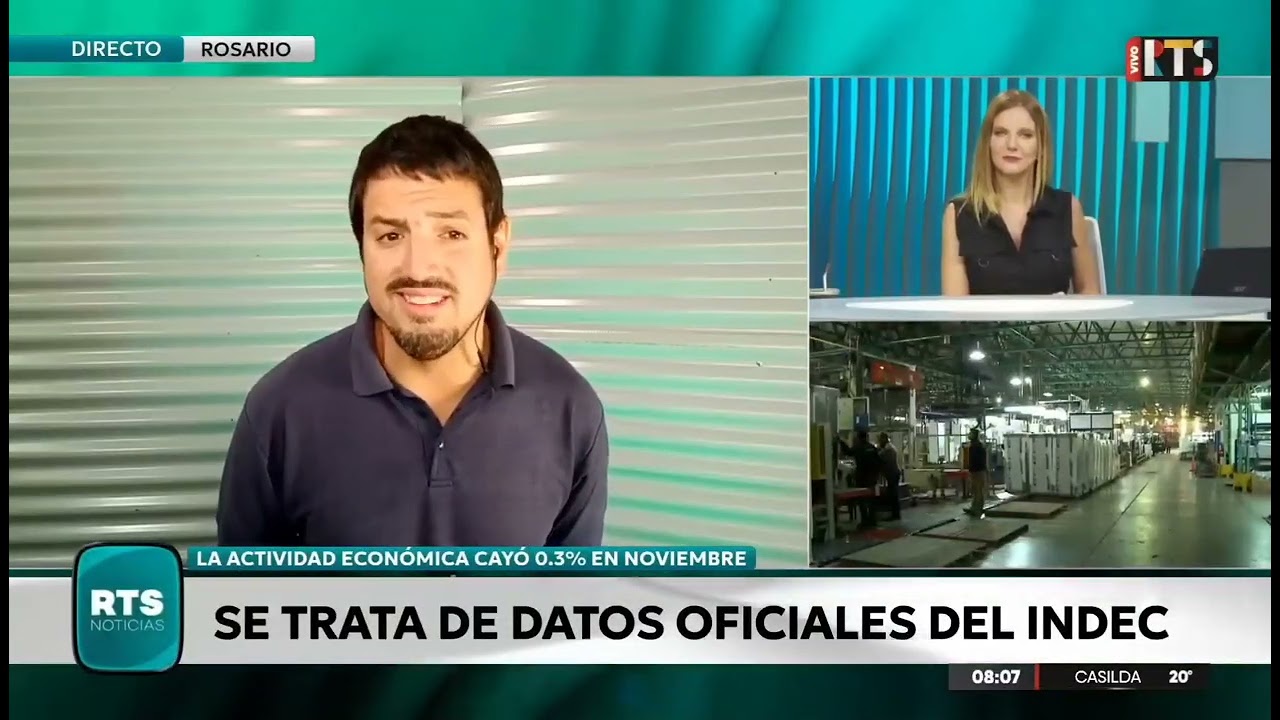 La actividad económica volvió a caer ¿Qué ramas fueron las más afectadas?