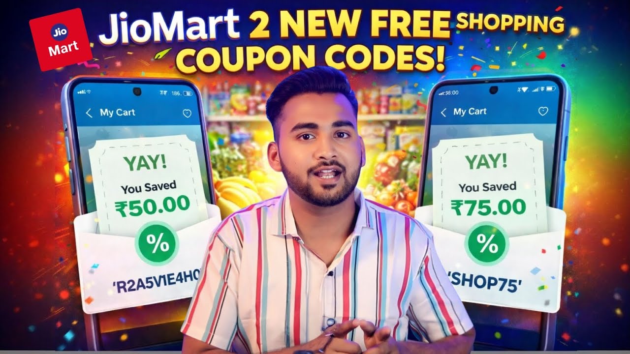 Jiomart New Coupon Code | Jiomart ₹75 Off Coupon + ₹50 Off Coupon All Users | Jiomart Coupon Today