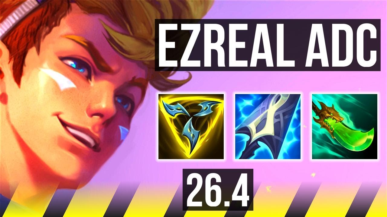 EZREAL & Karma vs MISS FORTUNE & Swain (ADC) | 60K damage | KR Master | 26.4