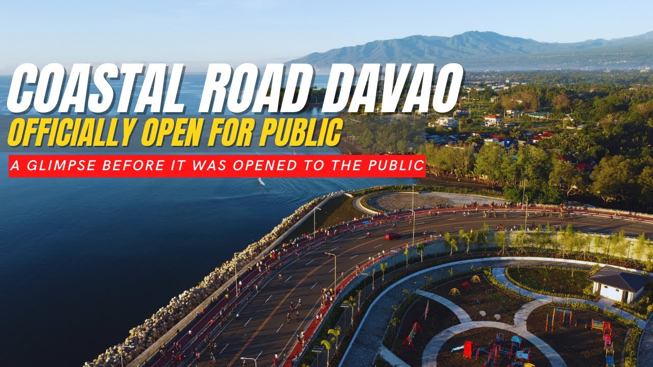 EXCLUSIVE SNEAK PEEK: EXPLORING DAVAO COASTAL ROAD BEFORE ITS OFFICIAL OPENING