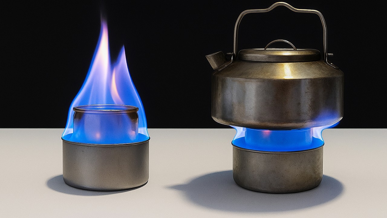 Billions oF People Don't Know This Secret! Super Powerful DIY Alcohol Stove From A Bluefin Tuna Can