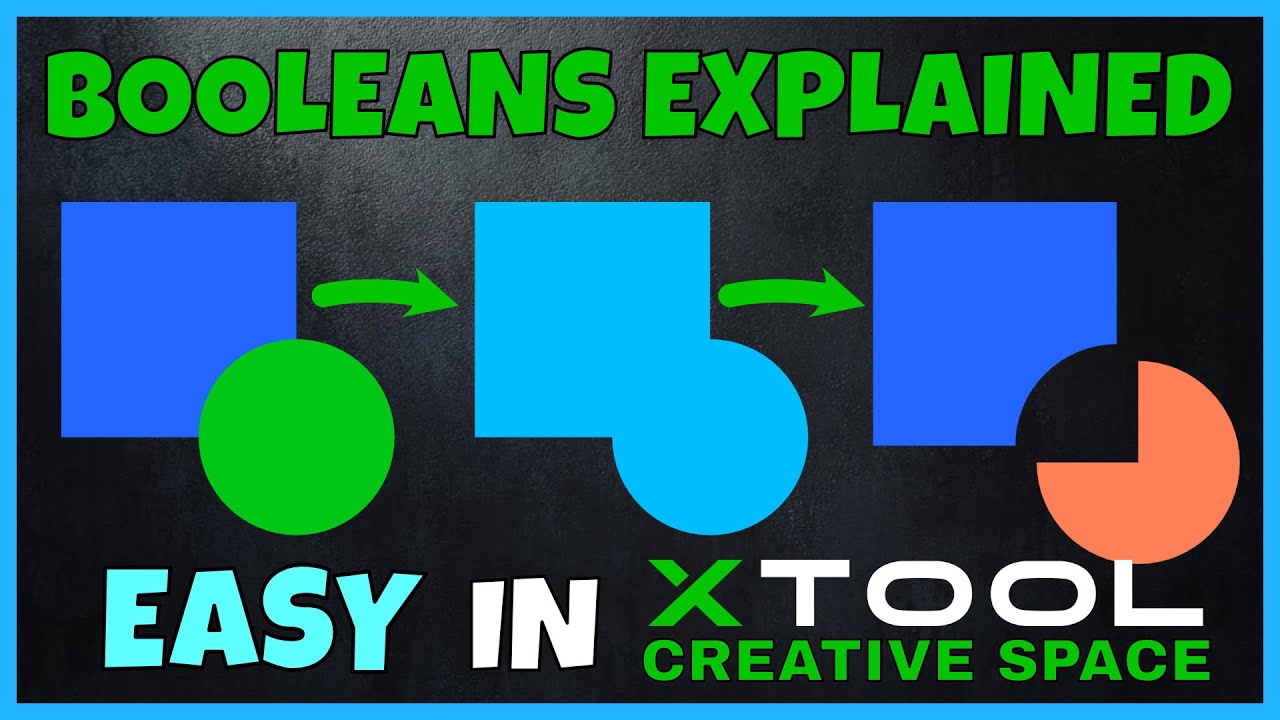 Раскройте магию булевых функций в XTool Creative Space!