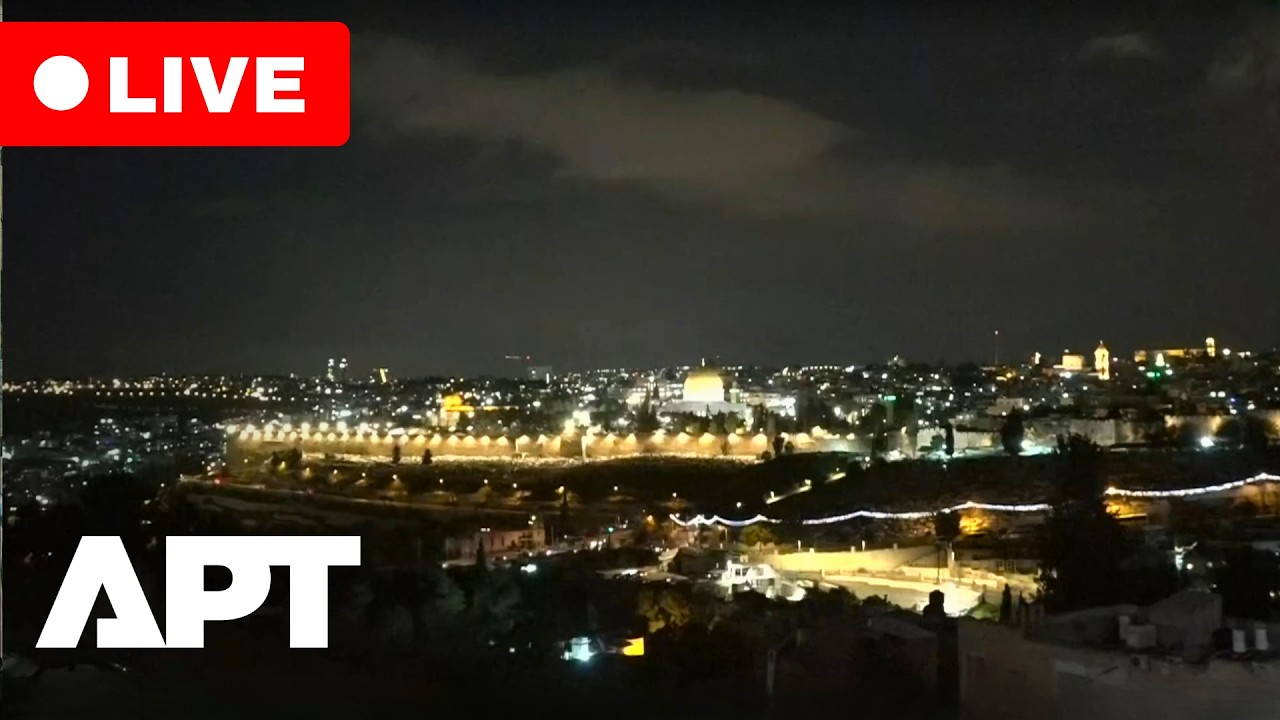 LIVE: Jerusalem on Alert as Sirens Heard Across City After Israel Strike on Iran | Skyline View |APT