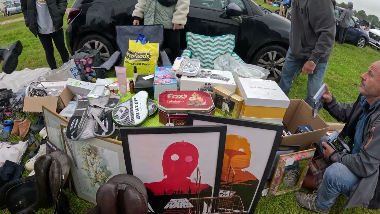 Old Man Scrapes Together Enough Cash To Buy Some Doc Martens (Hemswell Car Boot Sale 16/06/24)