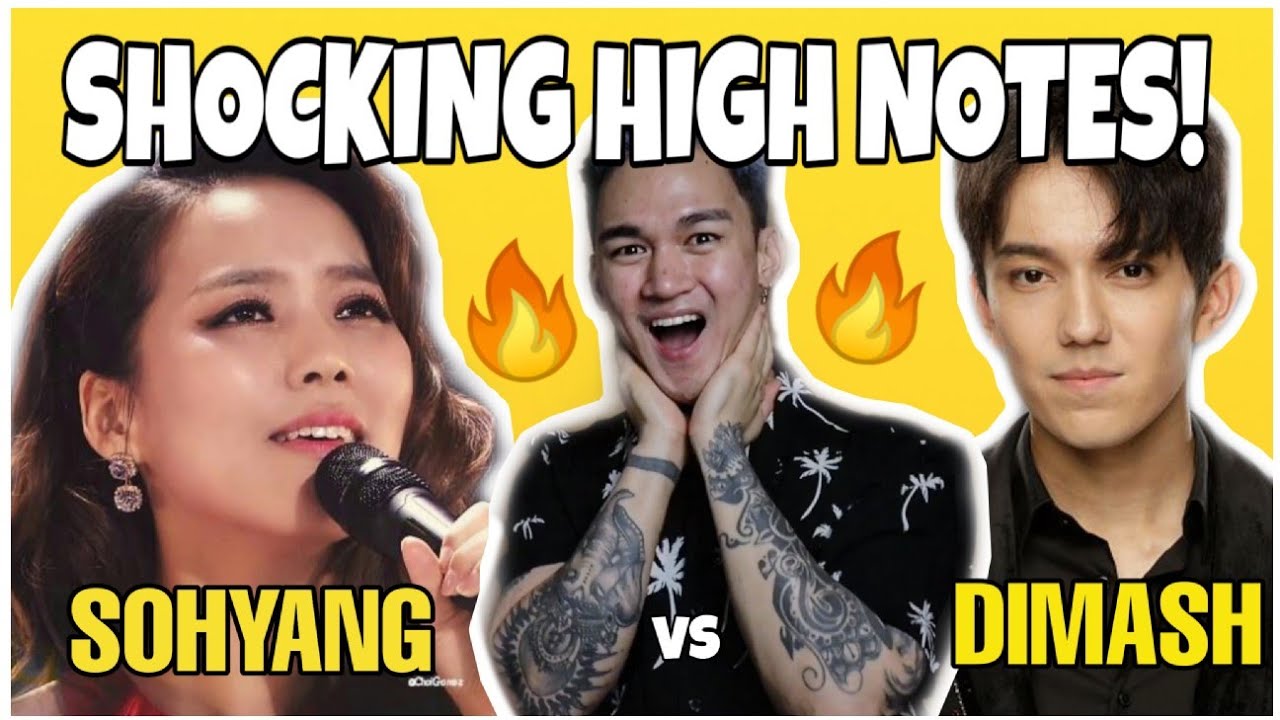 SOHYANG (소향) & DIMASH (Димаш) Shocking High Notes! REACTION