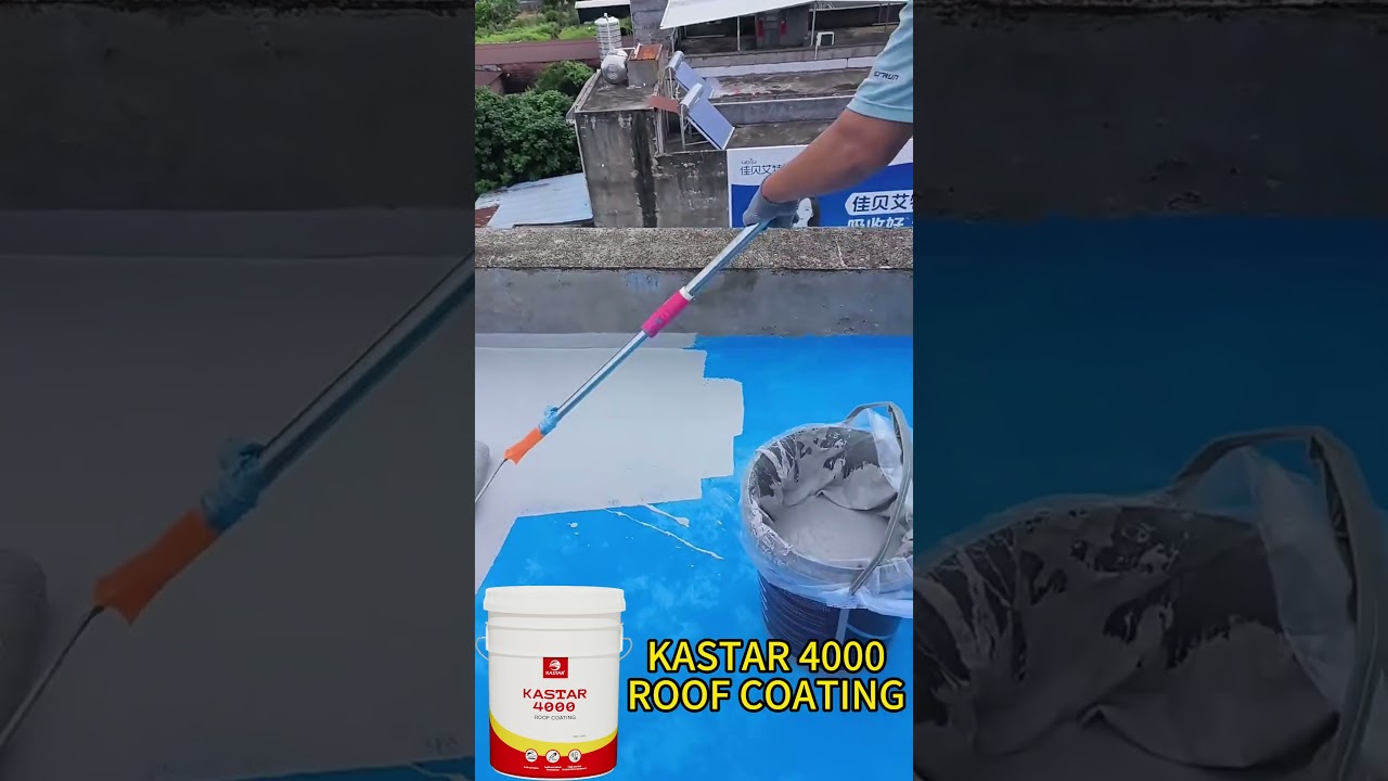 Industrial-Grade Roof Waterproofing Coating &ndash; Factory Direct Supply#shorts #top