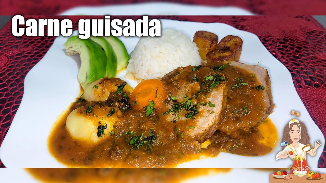 CARNE GUISADA🇪🇨 jugosa, bien sazonada ,receta Ecuatoriana❣