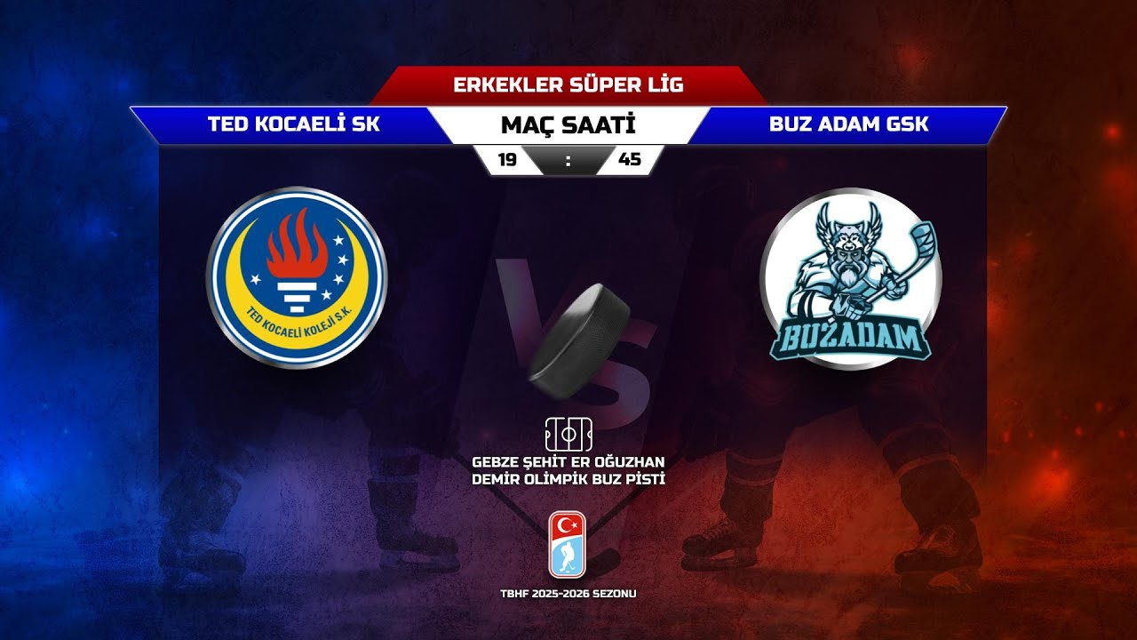 13.02.2026 | TED KOCAELİ SK - BUZ ADAM GSK | ERKEKLER SÜPER LİG (🔴 CANLI)