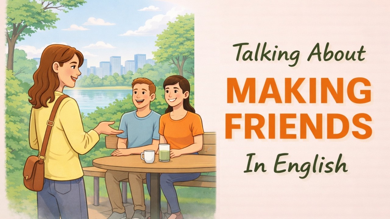 How to Make Friends in English | English Conversation Practice | Easy English Podcast