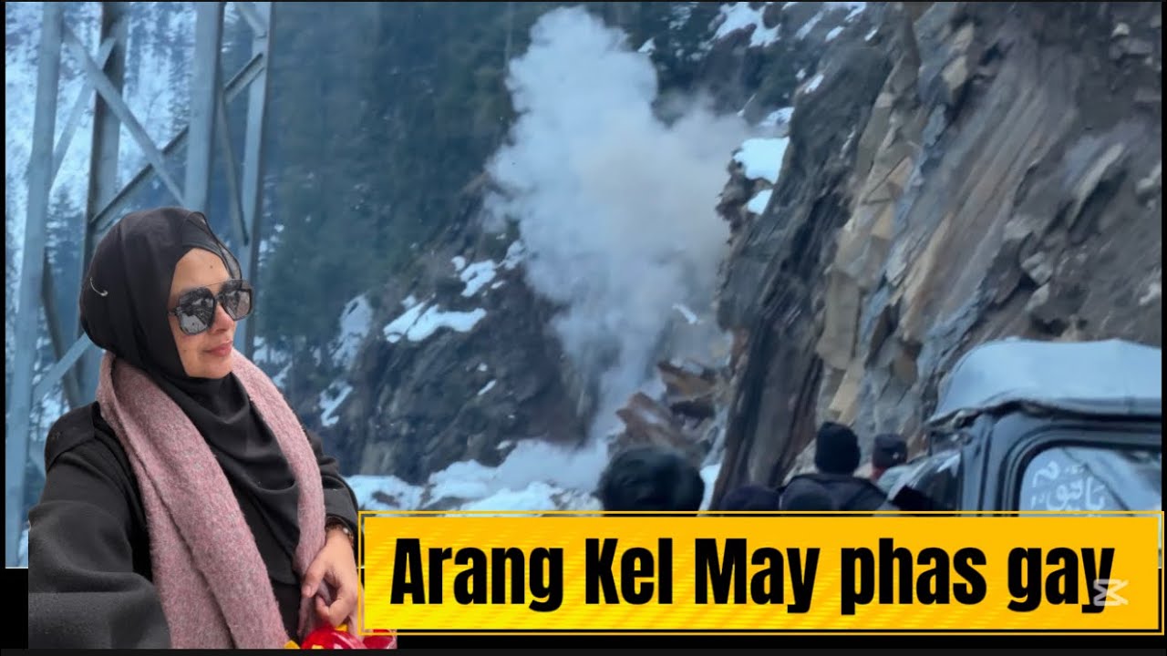 Arang Kel neelum Valley Winter | Arang Kel Road | Arang Kel VLOG