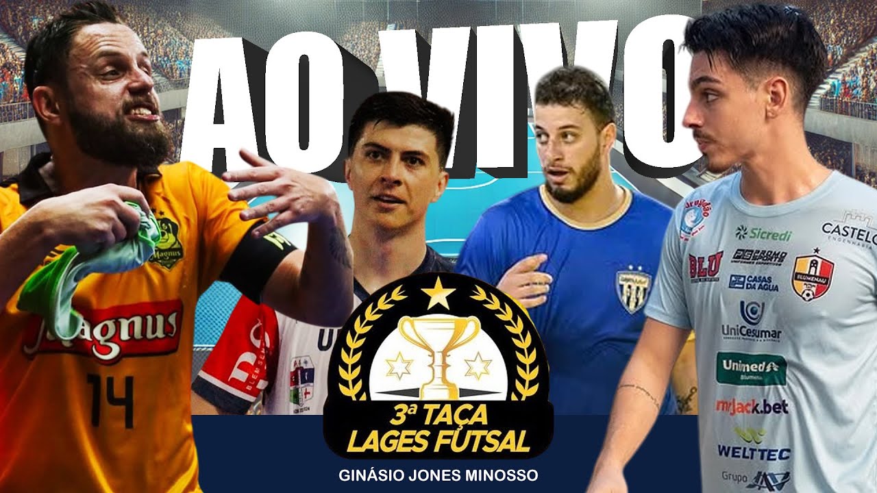#aovivo MAGNUS, BLUMENAU E CORREIA PINTO NA TAÇA LAGES