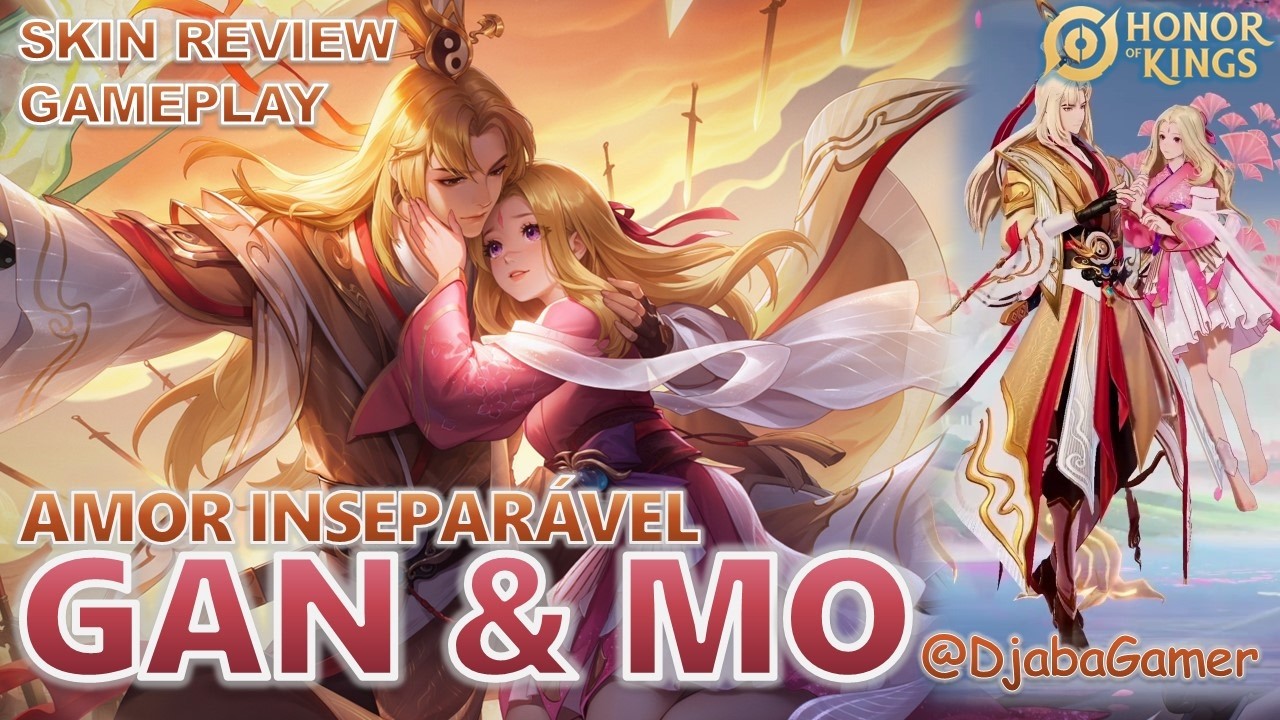 DEBOCHARAM DO MEU GAN & MO VESGO | AMOR INSEPARÁVEL | HONOR OF KINGS X FOX SPIRIT MATCHMAKER