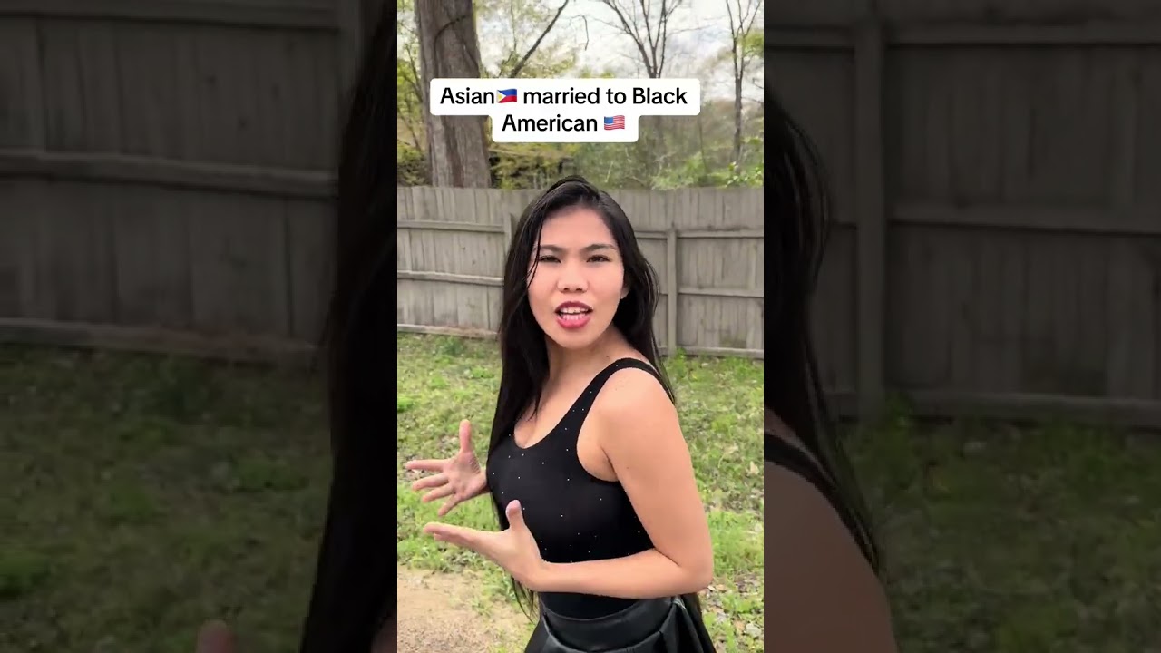 Asian Married to Black American #blasian #filipina #MiaAndMonami