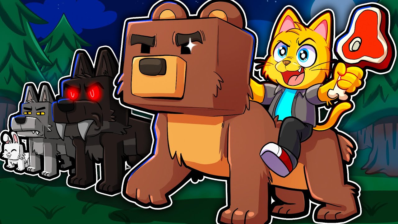 I tamed EVERY ANIMAL in 99 nights in the forest Roblox.. (EVEN The Mammoth!)