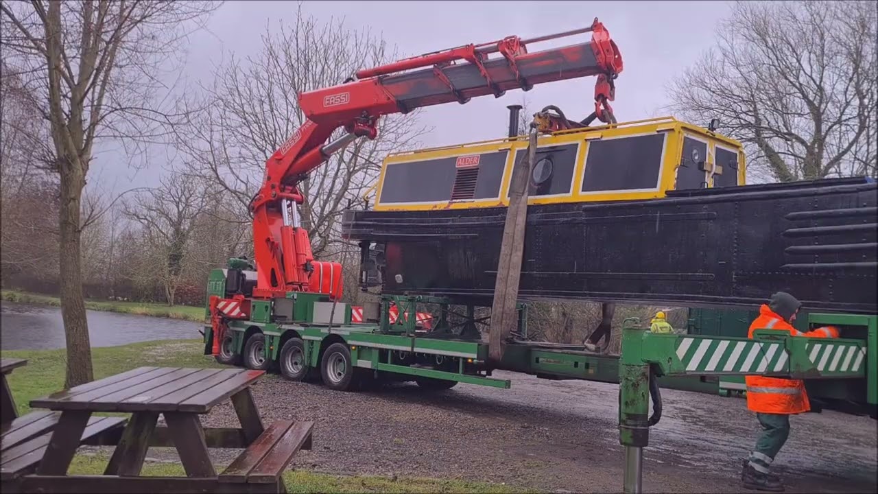 Over Double Boat Lift.  Part 1.  Alder.