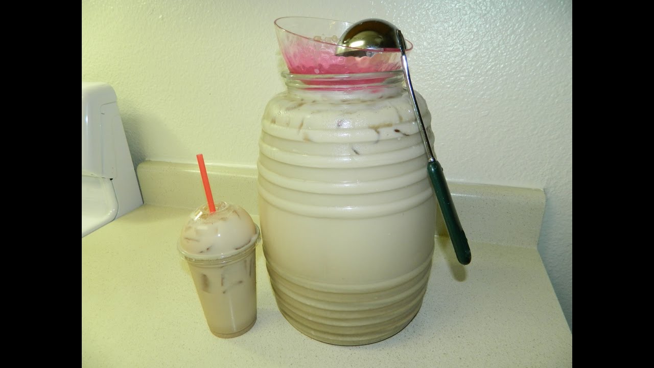 AGUA FRESCA DE HORCHATA PARA NEGOCIO
