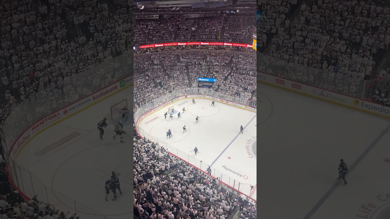 Cole Perfetti&rsquo;s Game 7 Tying Goal with 1.6 Seconds Left in the 3rd Period #winnipegjets #nhlplayoffs