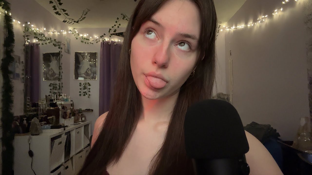 ASMR Mouth Sounds + Hand Movements