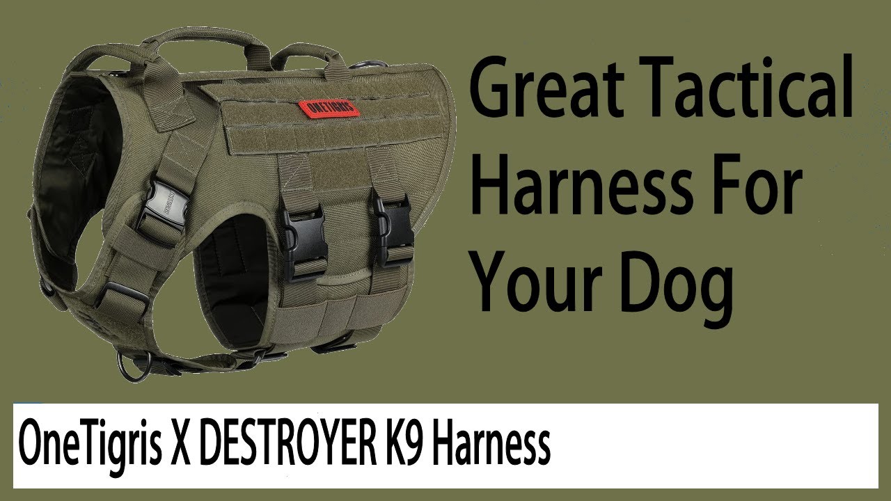 OneTigris X DESTROYER K9 Harness