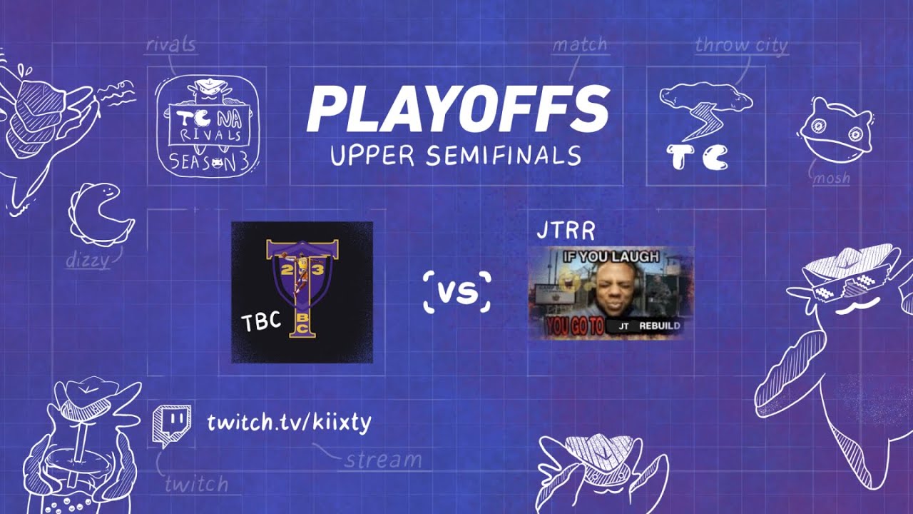 TC NA Rivals 3 Playoffs | TBC vs JTRR VOD