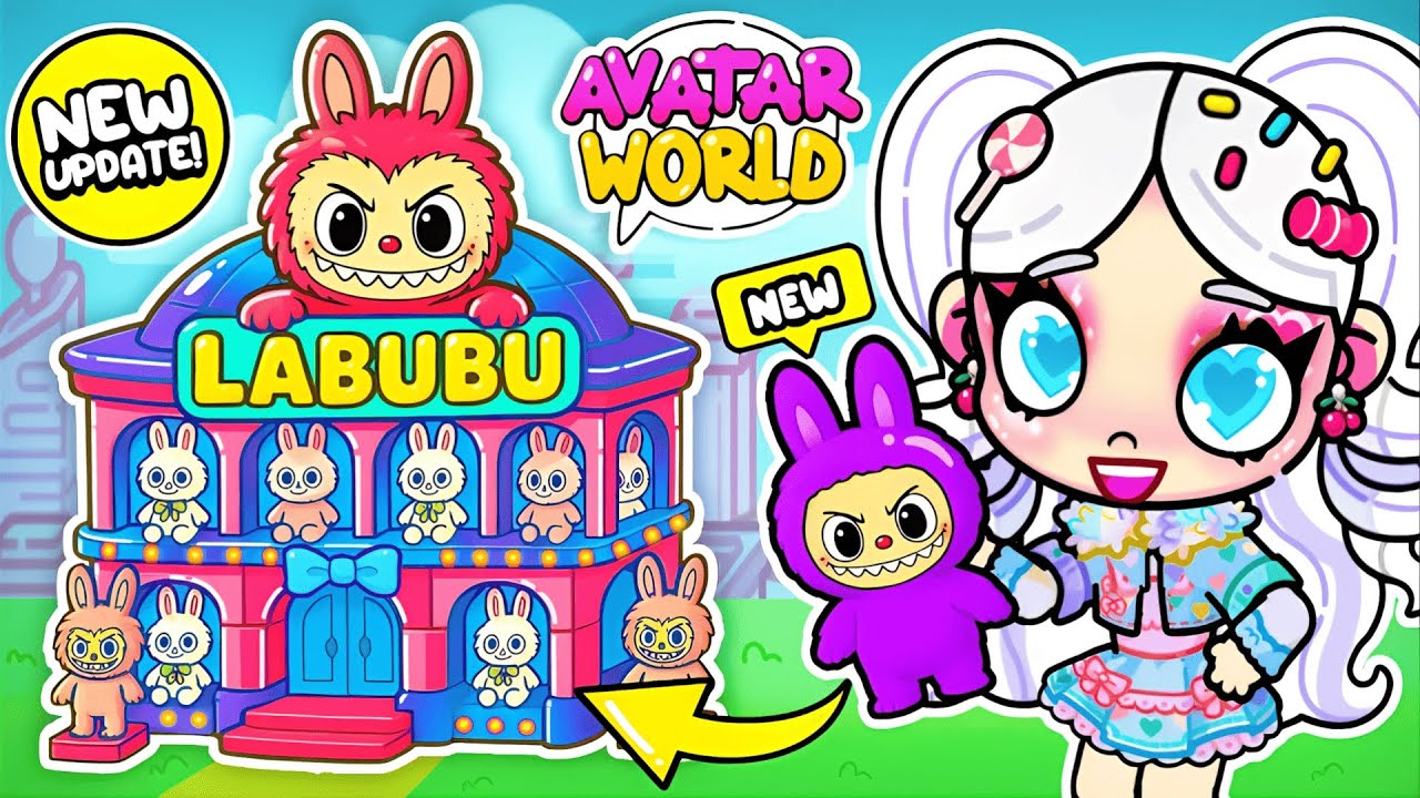 LABUBU Laden IN AVATAR WORLD 😱 NEUES LABUBU UPDATE