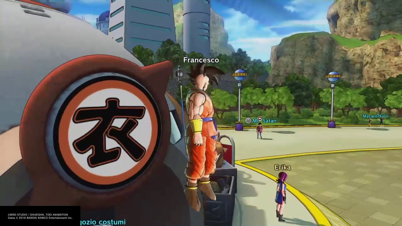 (TUTORIAL SU DRAGONBALL XENOVERSE 2) [COME OTTENERE I VESTITI DI ALCUNI PERSONAGGI]