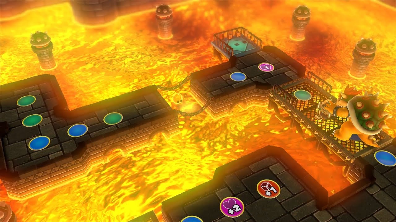 Mario Party 10 Bowser Party #1019 Luigi, Yoshi, Waluigi, Wario Chaos Castle Master Difficulty