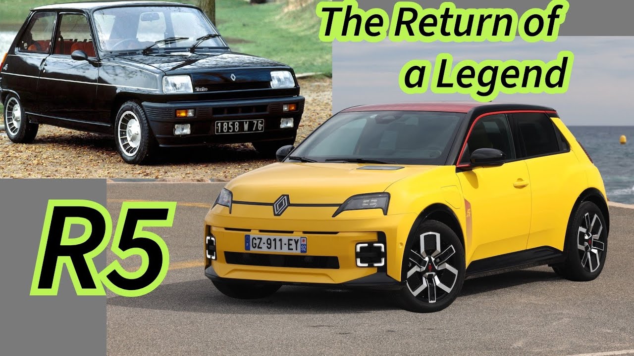 The Return of a Legend: Renault R5 – From 70s Icon to Electric Future!