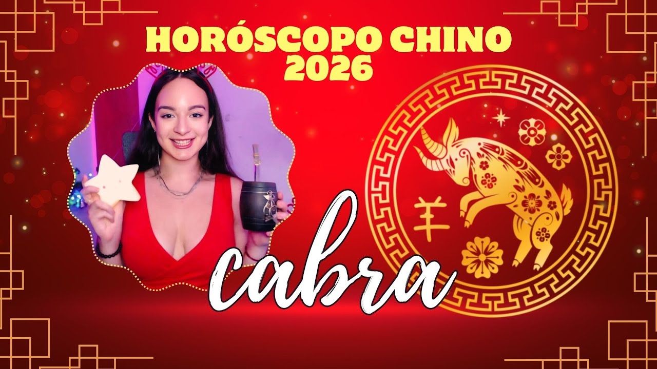 🐐 CABRA 2026 - HORÓSCOPO CHINO 🐐