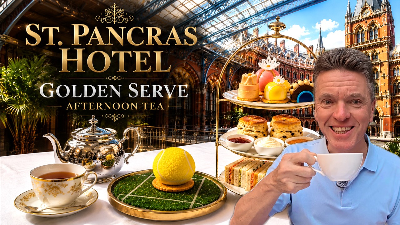 London's Most Historic Afternoon Tea? The Golden Serve Challenge!