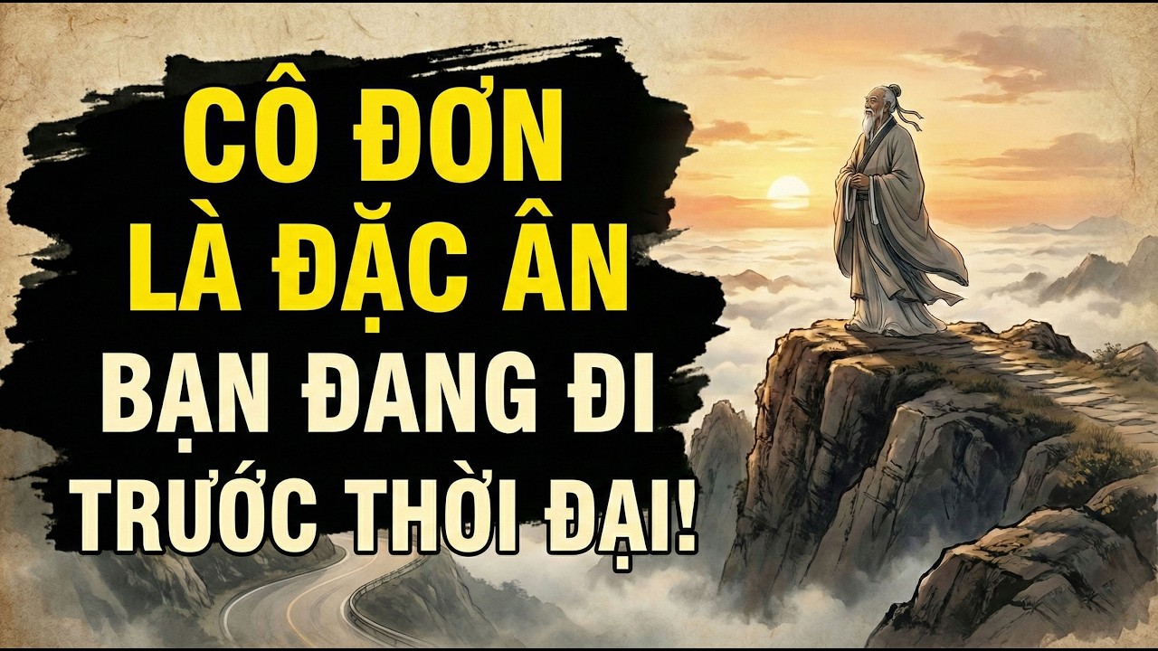 CỔ NHÂN DẠY: Nếu Bạn Đang Cô Đơn, Có Thể Bạn Đang Đi Trước Người Khác | Triết Lý Sống