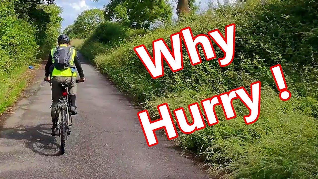 Easy Slow Ride To Cirencester. Ride on the Bootzipper MTB
