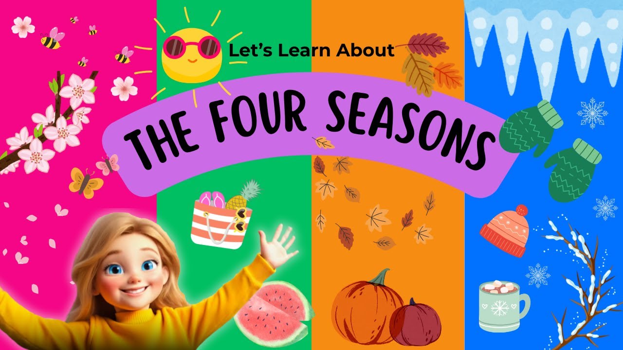 The Four Seasons Adventure: Fun Learning for Kids!