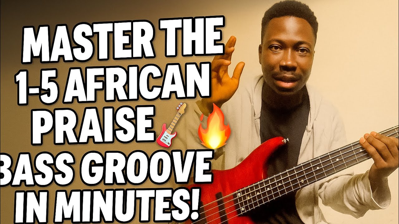 Master the 1-5 African Praise Bass Groove in Minutes! 🎸🔥 