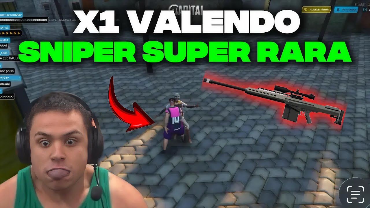 😱 PAULINHO O LOKO FOI DESAFIADO PRO X1 VALENDO SUA SNIPER RARA!! NA CAPITAL GTA RP!!!