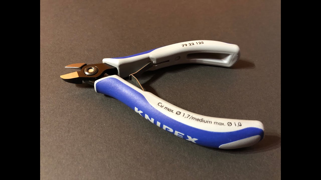 Knipex 79 22 125 Precyzyjne szczypce tnące boczne dla elektronik&oacute;w
