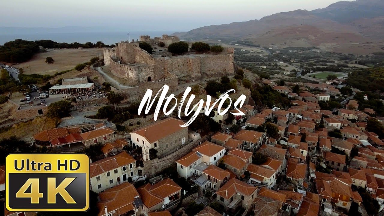 Μόλυβος (Κάστρο) - Μolivos (Castel) | 4K Drone Footage
