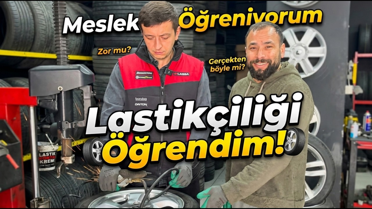 MESLEKLERİ ÖĞRENİYORUM - LASTİKÇİ - W/ Devran Pekinoğlu 