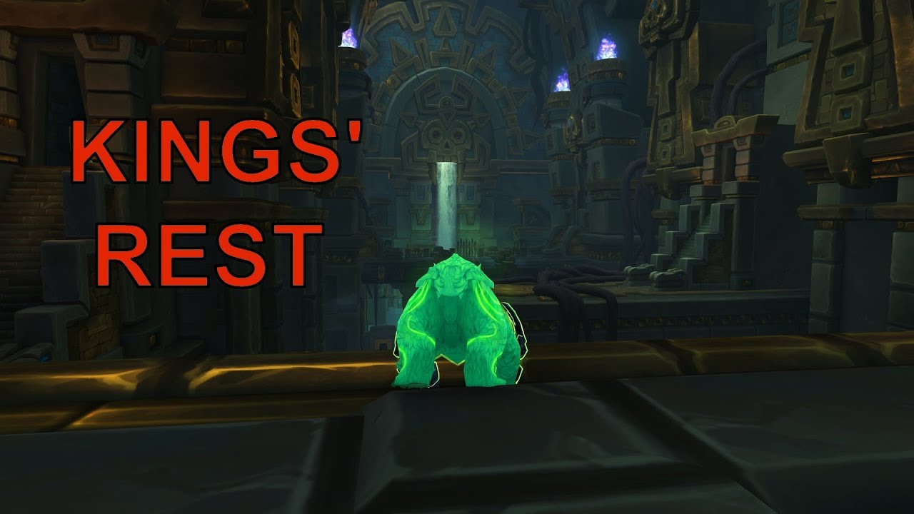 8.0 WoW - Kings' Rest Mythic Dungeon (Guardian Druid)