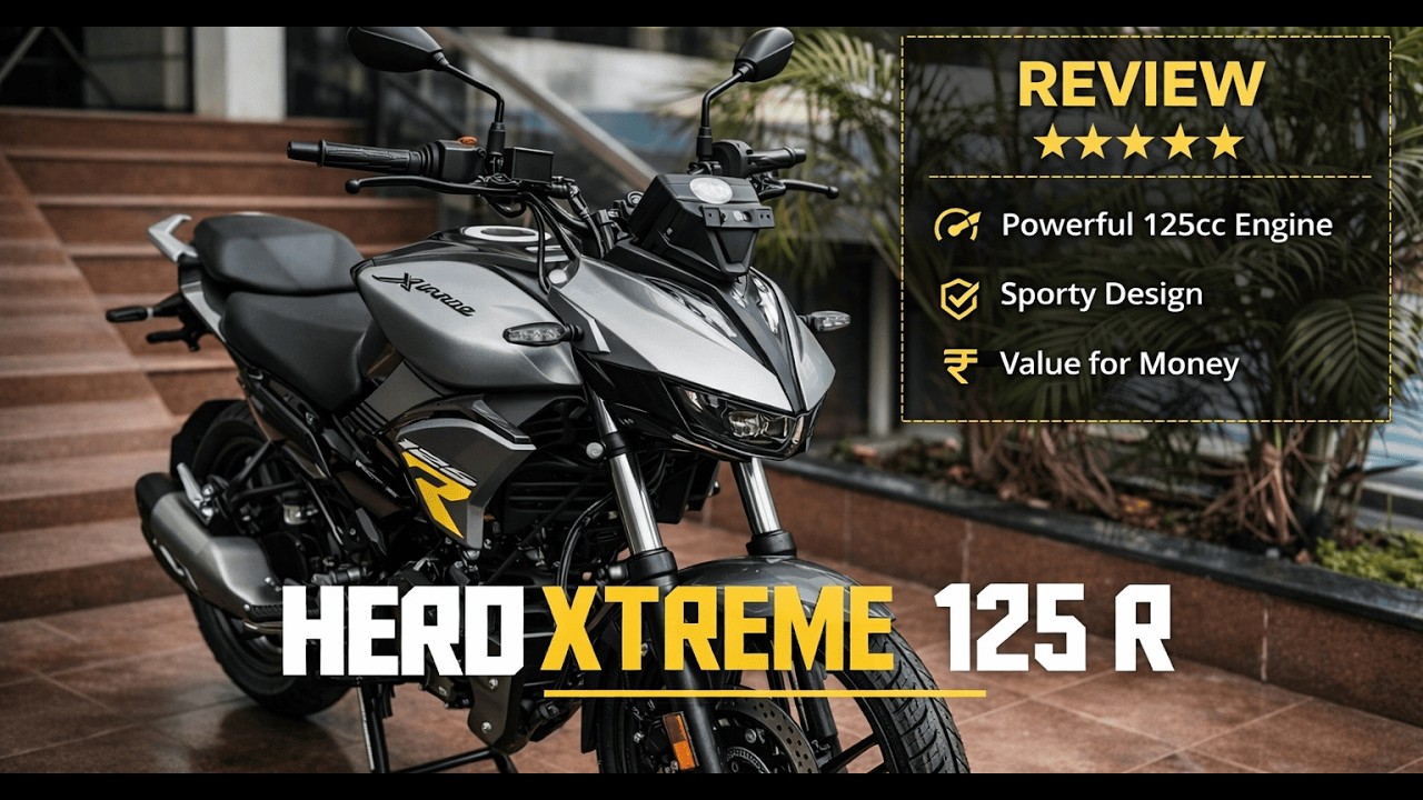 Hero Xtreme 125R Review 😍 125cc Segment ki Sabse Powerful Bike? Full Details #shorts #automobile