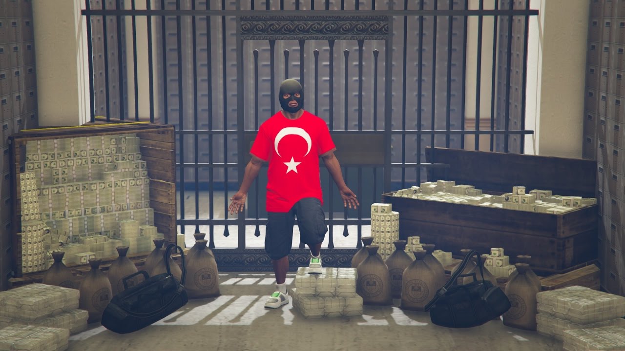 BÜYÜK BANKA SOYGUNU - GTA 5 TÜRKCE