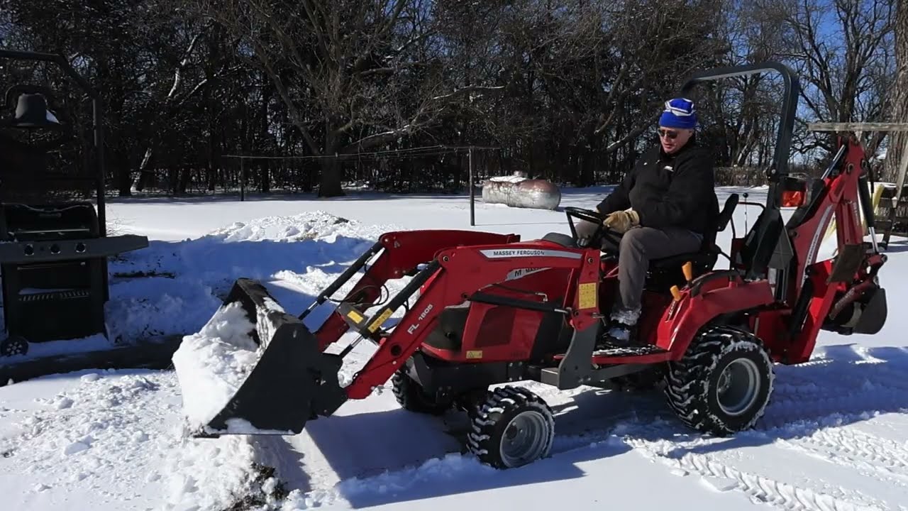 Snow Removal and Burn Brush Pile